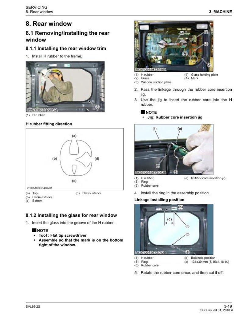 Kubota SVL95 2S Compact Track Loader Service Manual service manual preview page 4