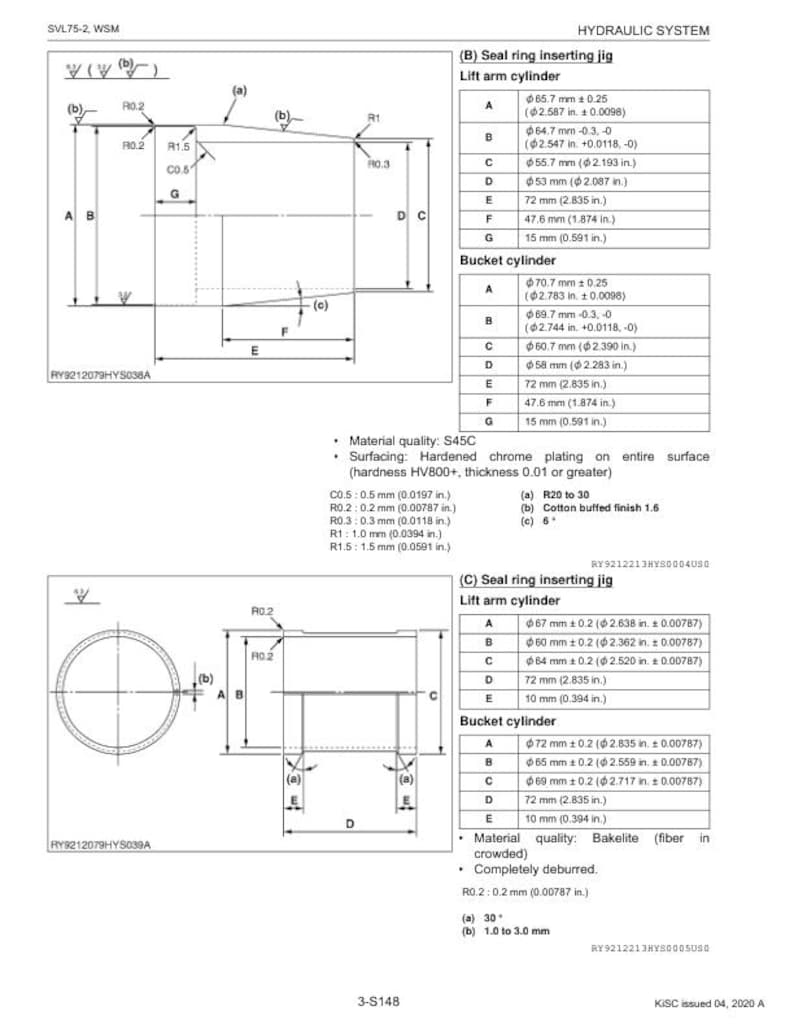 Kubota SVL75 2 Compact Track Loader Service Manual service manual preview page 8