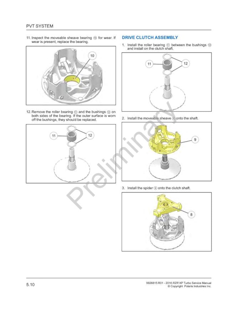 2016-2020 Polaris RZR XP Turbo Service Manual service manual preview page 7