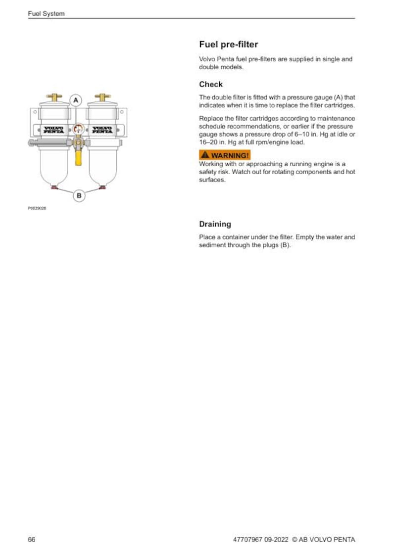 Volvo Penta D4 D6 Diesel Engine Service Repair Manual service manual preview page 6