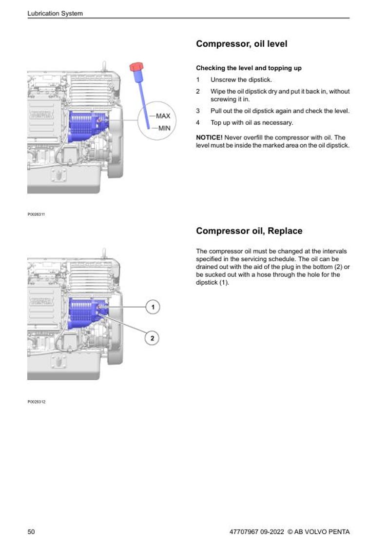 Volvo Penta D4 D6 Diesel Engine Service Repair Manual service manual preview page 5