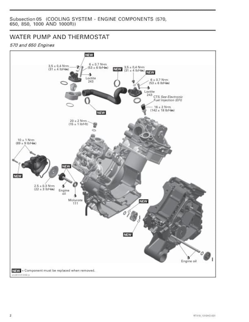 Can Am Outlander 650 850 1000R Service Manual service manual preview page 3