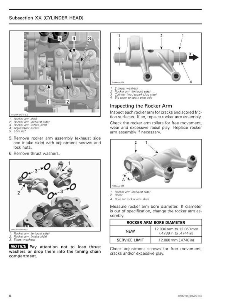 Can Am Renegade 570 650 850 1000R Service Manual service manual preview page 3