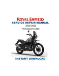 Royal Enfield Himalayan LS410 Service Manual PDF service repair manual cover