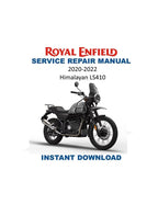 Royal Enfield Himalayan LS410 Service Manual PDF service repair manual cover