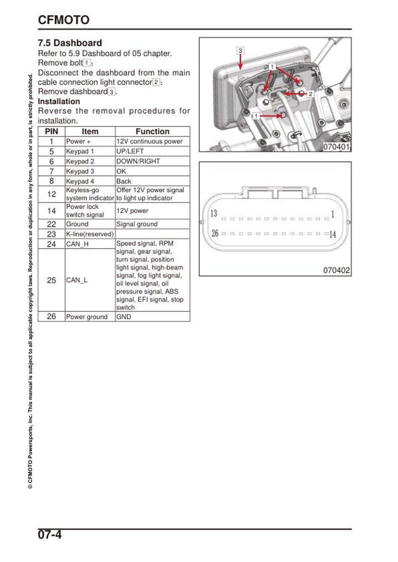 CFMOTO IBEX 800S service manual preview page 5