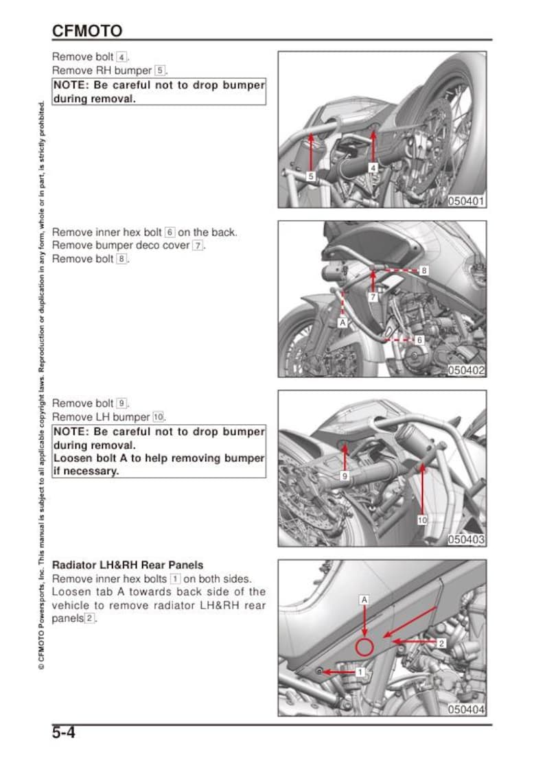 CFMOTO IBEX 800S service manual preview page 4