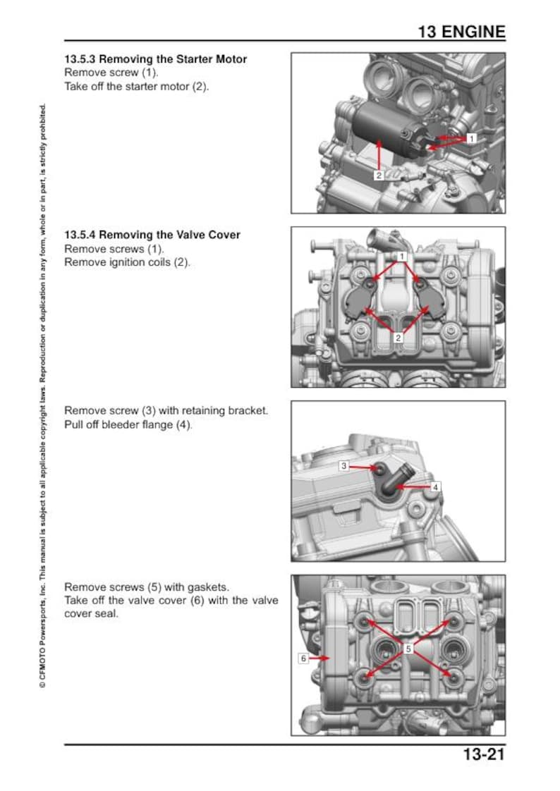 CFMOTO 800NK Service Manual service manual preview page 8