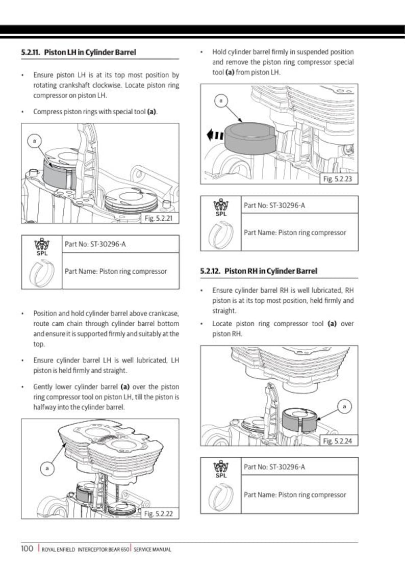 Royal Enfield Interceptor Bear 650 Service Manual service manual preview page 4