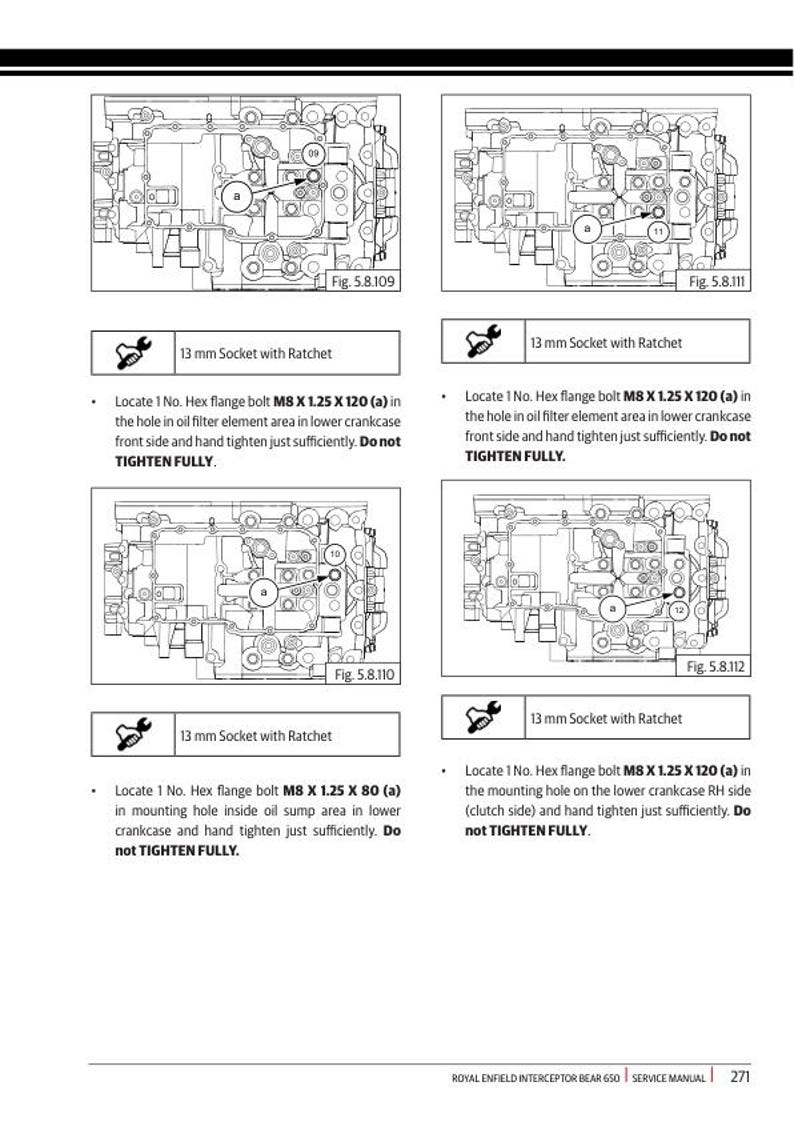 Royal Enfield Interceptor Bear 650 Service Manual service manual preview page 7