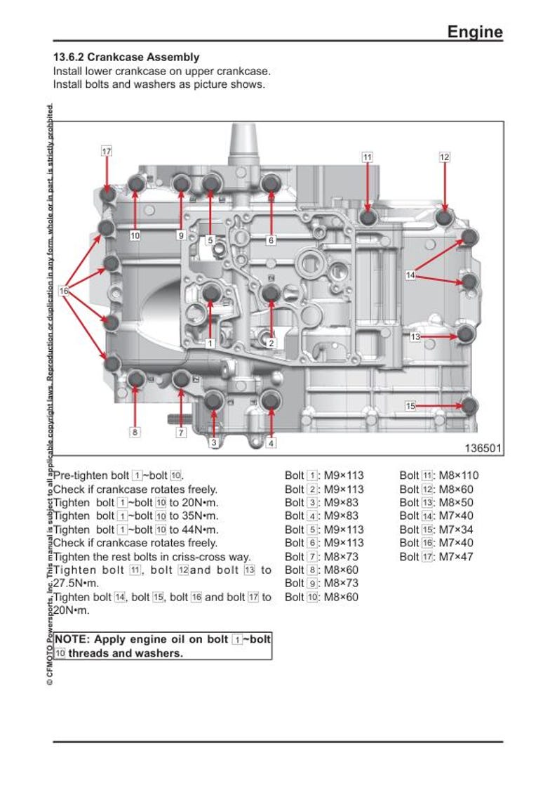 CFMOTO 700 CL-X Sport Service Manual service manual preview page 10