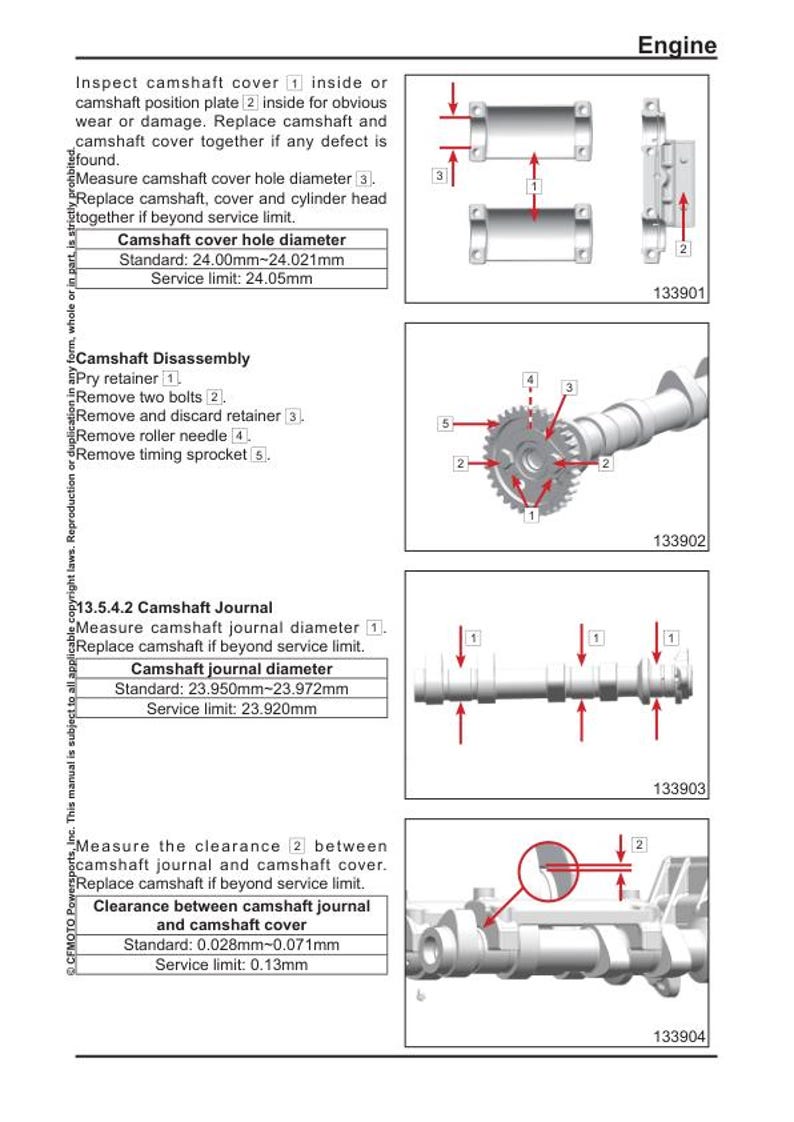 CFMOTO 700 CL-X Sport Service Manual service manual preview page 9