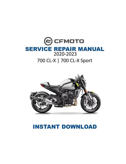 CFMOTO 700 CL-X Sport Service Manual PDF service repair manual cover