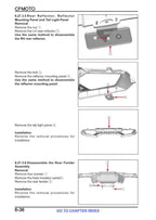 CFMOTO CFORCE 800 850 1000 Service Repair Manual service manual preview page 7