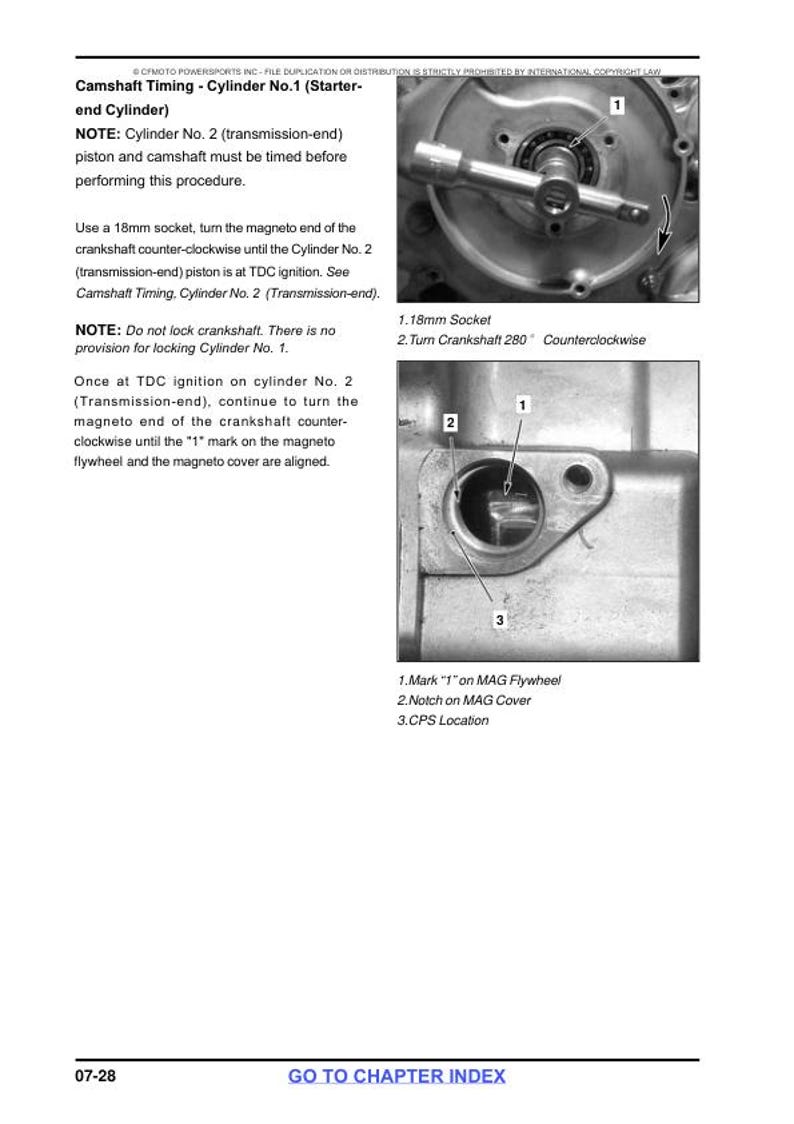 CFMOTO CFORCE CF800-2 Service Repair Manual service manual preview page 9
