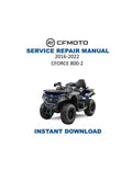 CFMOTO CFORCE CF800-2 Service Repair Manual PDF service repair manual cover