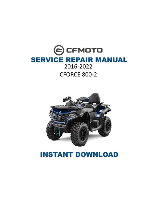 CFMOTO CFORCE CF800-2 Service Repair Manual PDF service repair manual cover