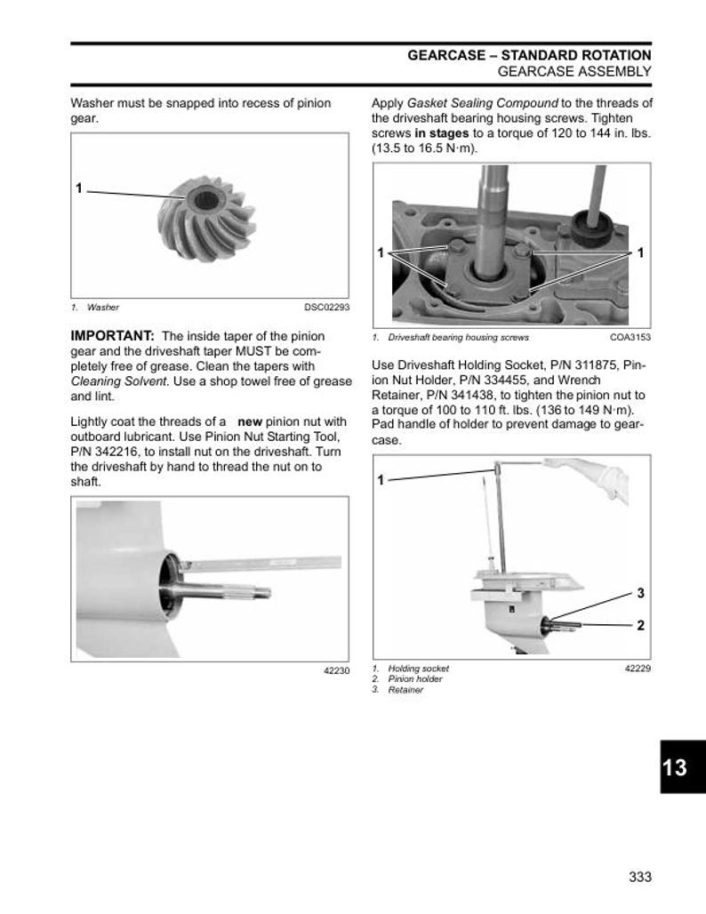 Evinrude E-TEC 115 150 175 200 Service Manual service manual preview page 7