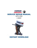 Johnson Evinrude 2-40 HP Service Manual PDF service repair manual cover