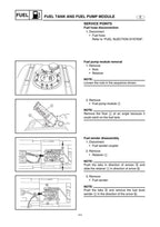 Yamaha WaveRunner FX140 Service Manual service manual preview page 3