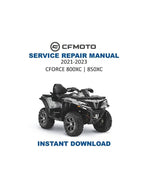 CFMOTO CFORCE 800XC 850XC Service Repair Manual PDF service repair manual cover