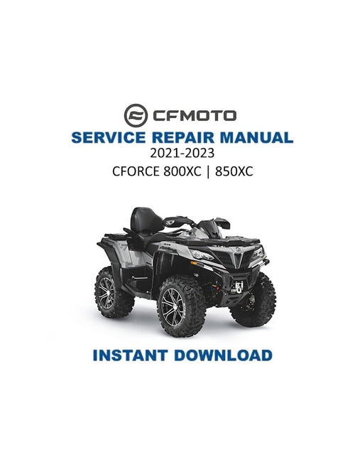 CFMOTO CFORCE 800XC 850XC Service Repair Manual PDF service repair manual cover