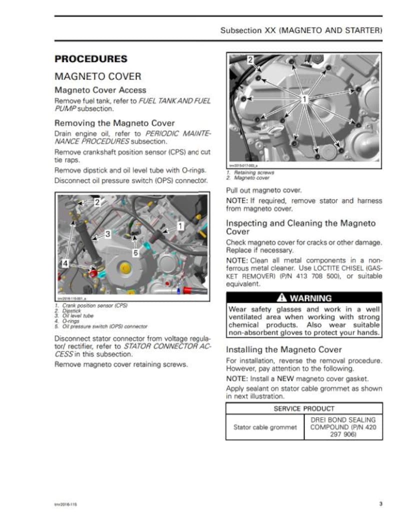 Can Am Defender Traxter HD8 HD10 Service Manual service manual preview page 2