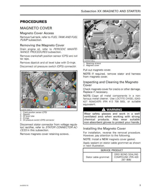 Can Am Defender Traxter HD8 HD10 Service Manual service manual preview page 2