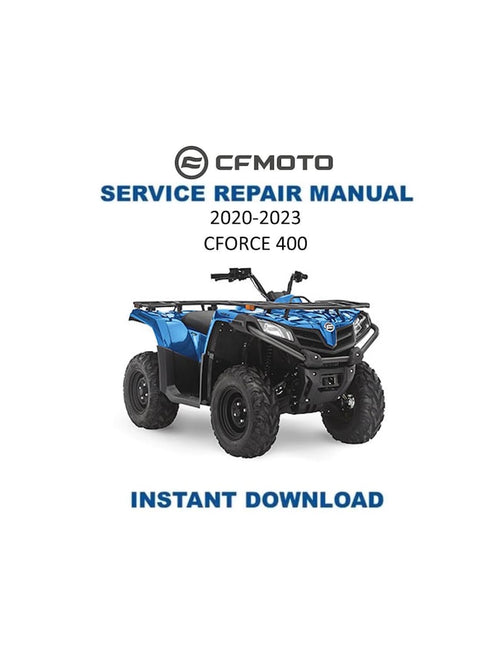 CFMOTO CFORCE 400 Service Repair Manual PDF service repair manual cover