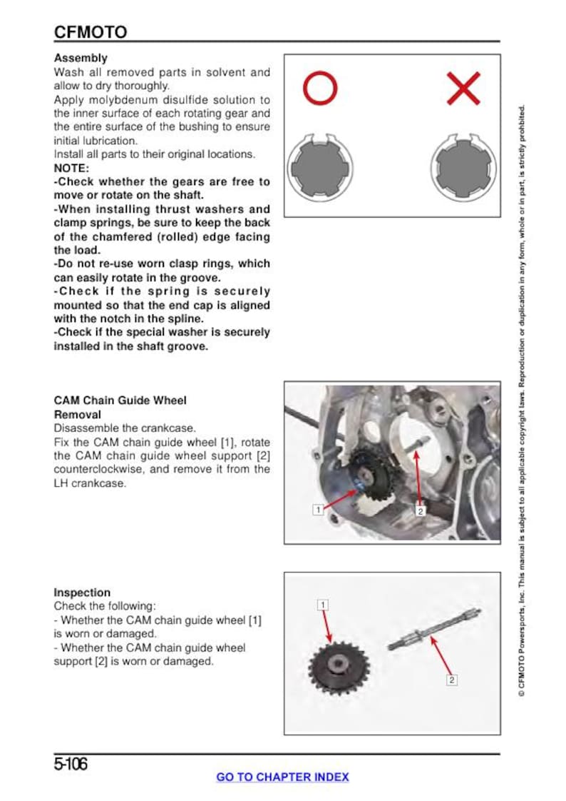 CFMOTO CFORCE 110 Service Repair Manual service manual preview page 8