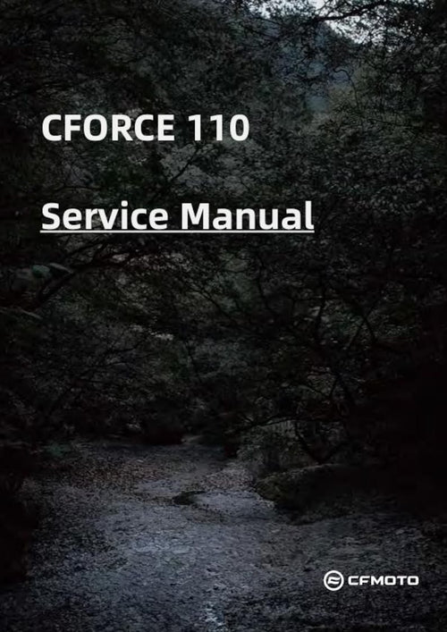 CFMOTO CFORCE 110 Service Repair Manual service manual preview page 2