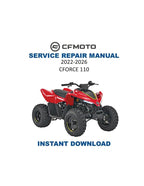 CFMOTO CFORCE 110 Service Repair Manual PDF service repair manual cover