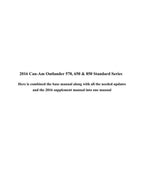 Can Am Outlander 570, 650 & 850 Standard Series Service Manual service manual preview page 2