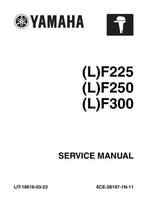 Yamaha F225 F250 F300 Service Manual service manual preview page 2