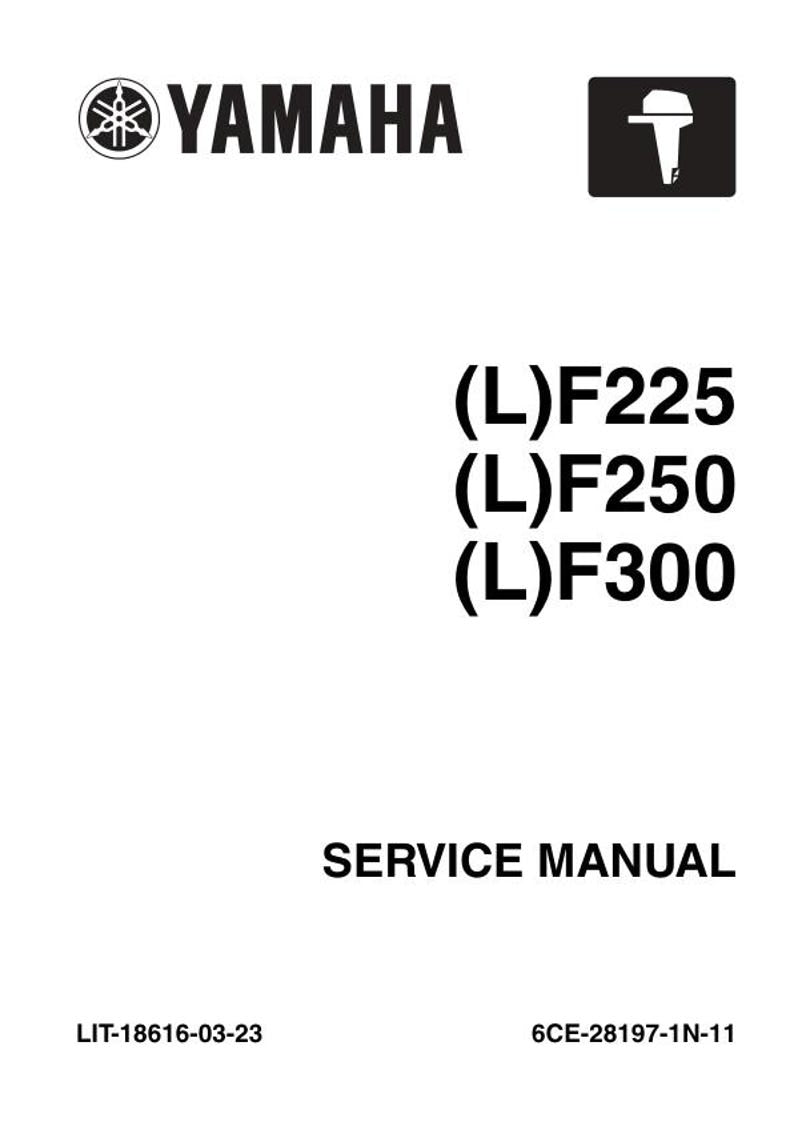 Yamaha F225 F250 F300 Service Manual service manual preview page 2