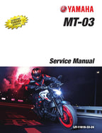 Yamaha MT03 FZ03 Service Manual service manual preview page 2