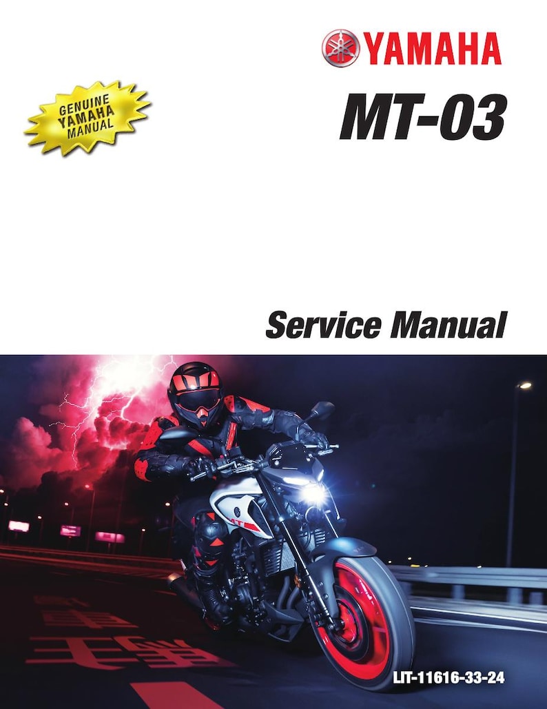 Yamaha MT03 FZ03 Service Manual service manual preview page 2
