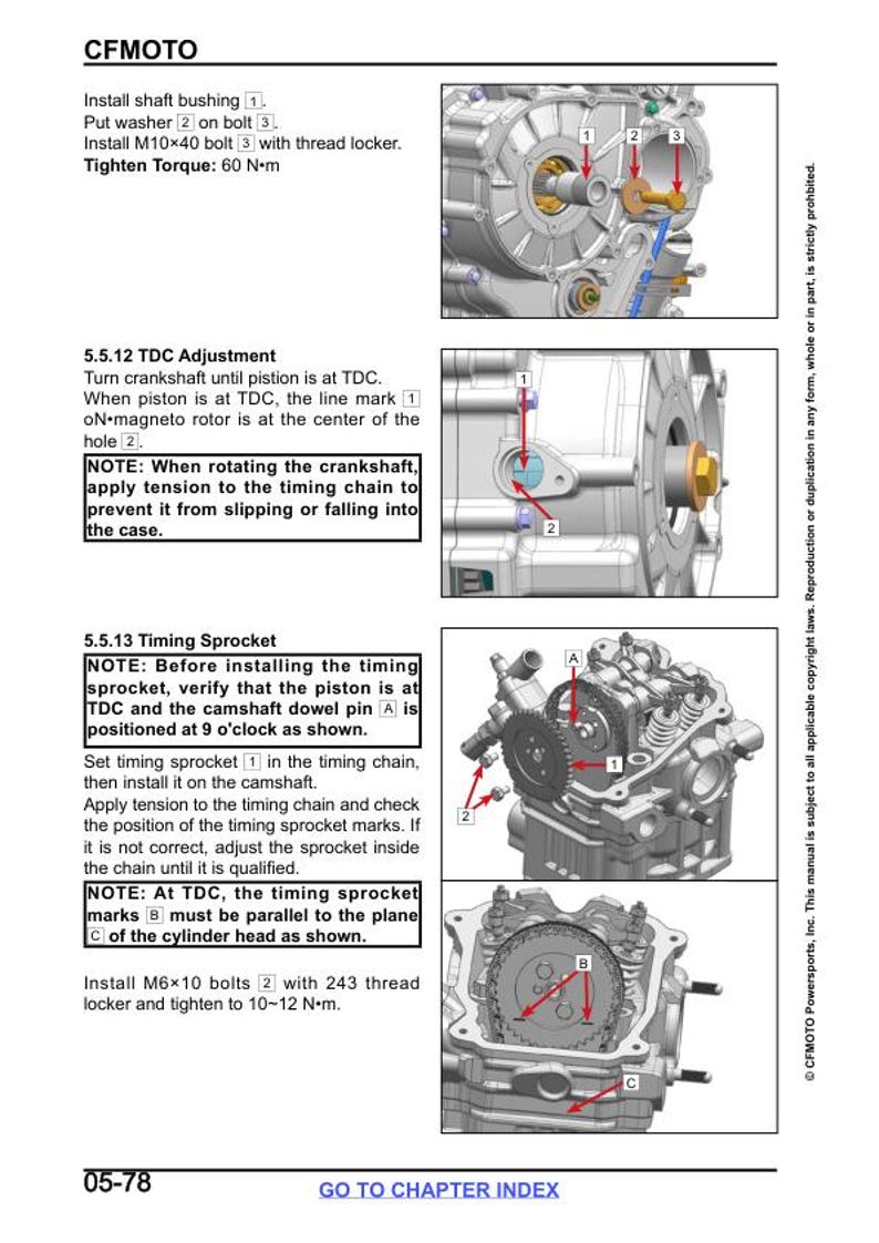 CFMOTO UFORCE 600 Service Repair Manual service manual preview page 7