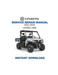 CFMOTO UFORCE U10 1000 Service Repair Manual PDF service repair manual cover
