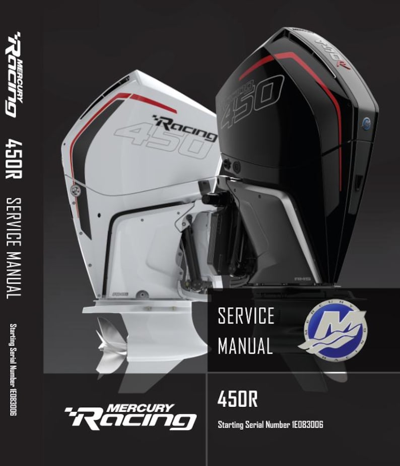 Mercury Racing 450R Outboard Service Manual service manual preview page 2