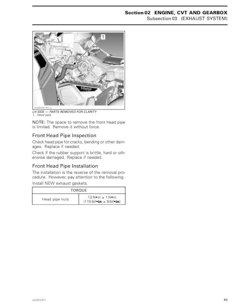 Can Am Outlander 500 650 800R 1000 Service Manual service manual preview page 4
