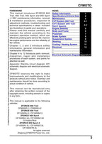 CFMOTO ZFORCE 800 Trail Service Repair Manual service manual preview page 3