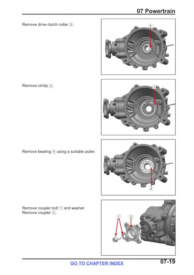 CFMOTO ZFORCE 800 Trail Service Repair Manual service manual preview page 10
