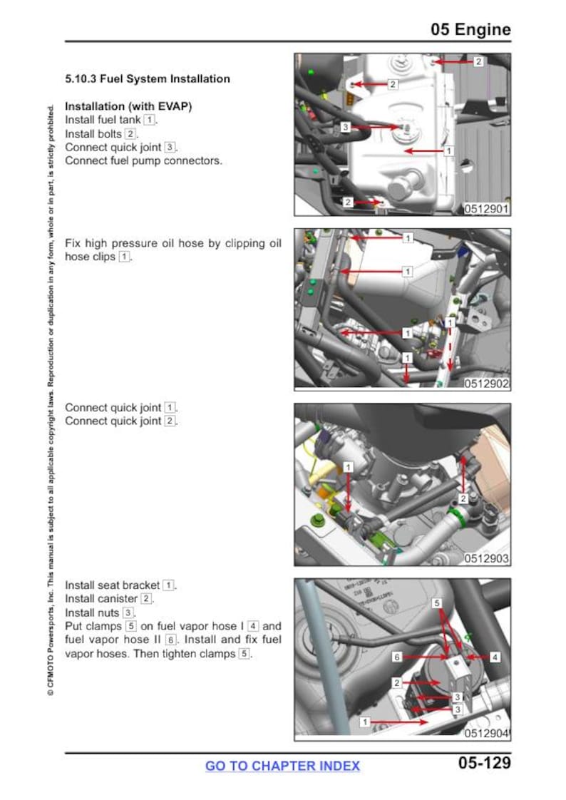 CFMOTO ZFORCE 950 H.O. sport 950 H.O. Ex 1000 sport R Service Repair Manual service manual preview page 8