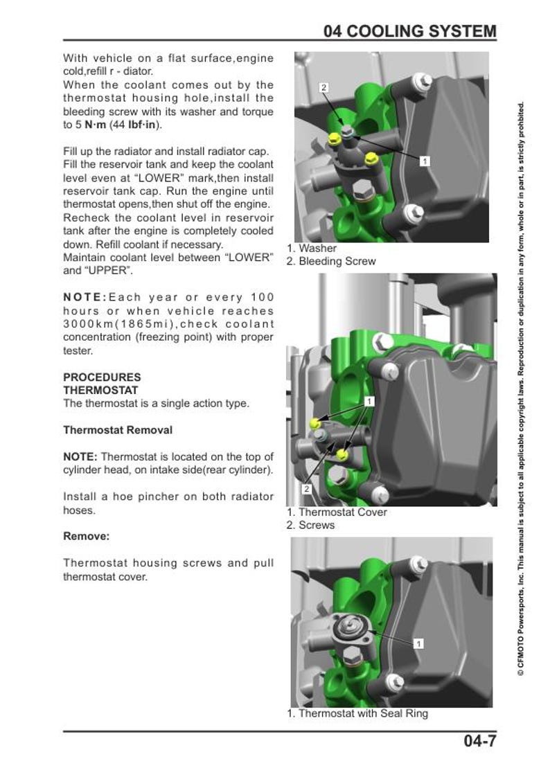 CFMOTO ZFORCE 800 Ex Service Repair Manual service manual preview page 4