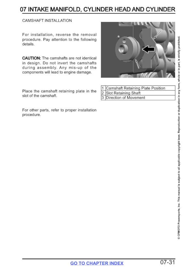 CFMOTO ZFORCE 800 Trail Service Manual service manual preview page 8