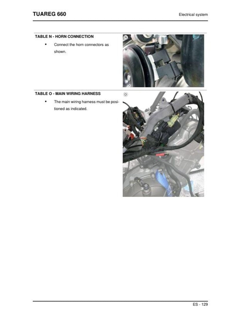 Aprilia Tuareg 660 Service Manual service manual preview page 7