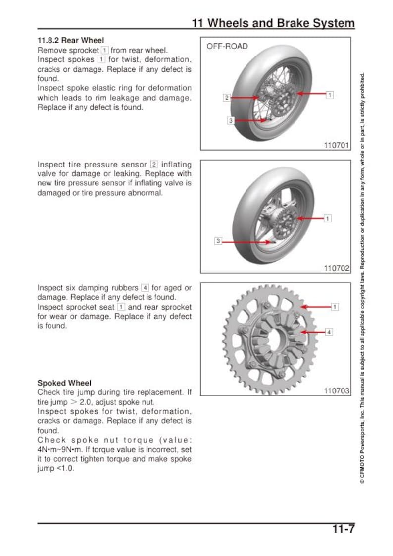 CFMOTO IBEX 800S service manual preview page 6