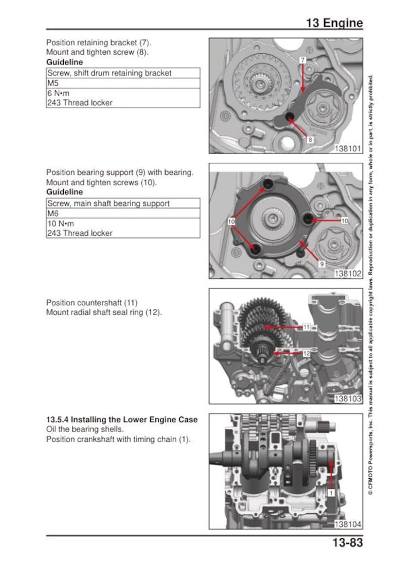 CFMOTO IBEX 800S service manual preview page 9