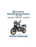 CFMOTO IBEX 800S PDF service repair manual cover